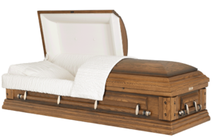 Hearthside Solid Oak Hardwood Casket