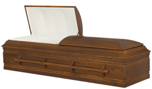 Orthodox Ramah Solid Oak Casket