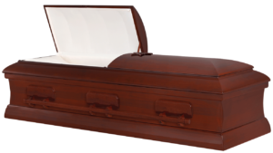 Orthodox Shebat Mahogany Casket