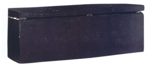 Top Sealed Concrete Vault, Steel Banded Lid